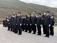 皋兰县公安局祭祀卧龙岗红西路军留想广场