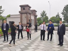 江苏黄石大丰福寿园辅导来浙江杨艺调研