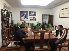 苍南县民政局辅导莅临杨艺集团参观领导
