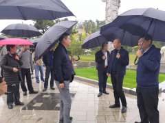 上海市殡葬服务中心组团赴呼和浩特调查进建